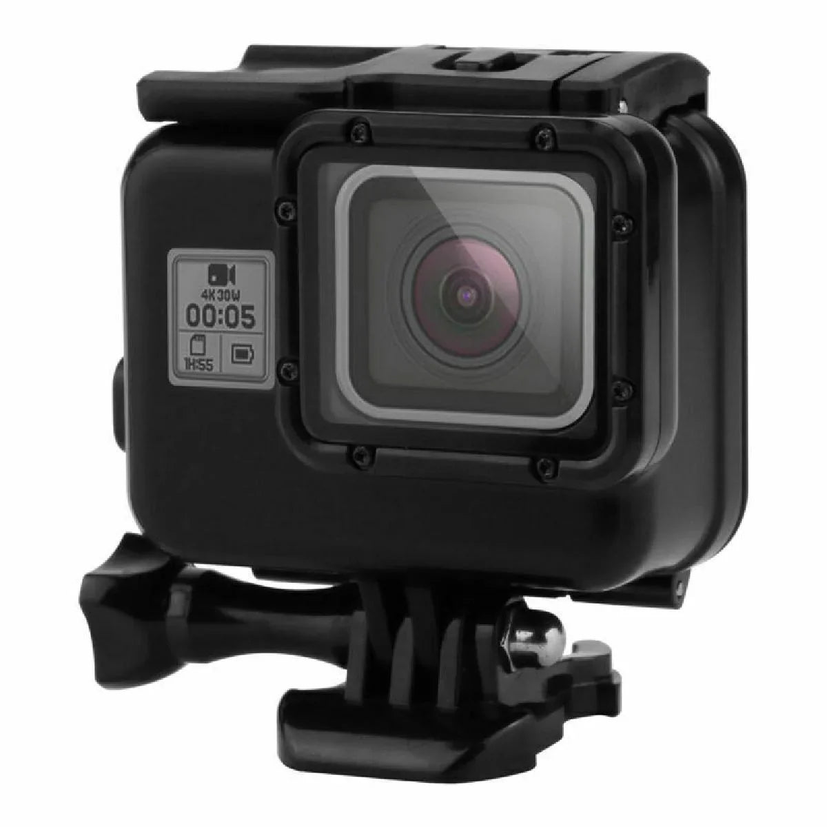 Set Diving Case Hoursing Touch Gopro Screen Waterproof 1 Backdoor Body For Hero Full 60M 5/6/7