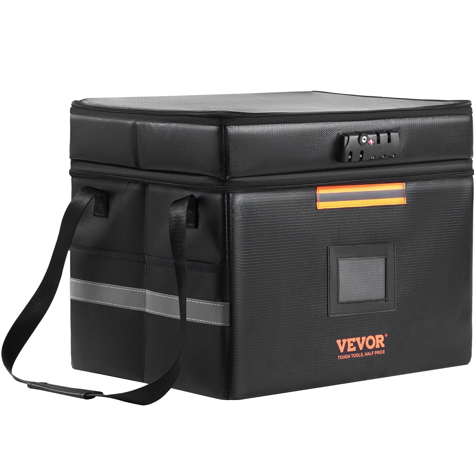 File Handle Lock Bag Fireproof Box 2000℉ Fireproof Box Portable 2 Document BENTISM Document Document Waterproof Layer with & File Organizer with