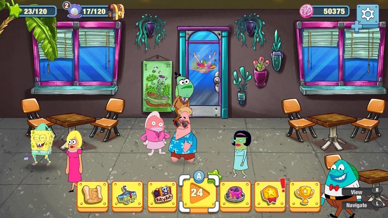 Krusty Nighthawk SpongeBob Krusty Cook-Off Edition, Switch, Interactive, Nintendo Extra 812303018978
