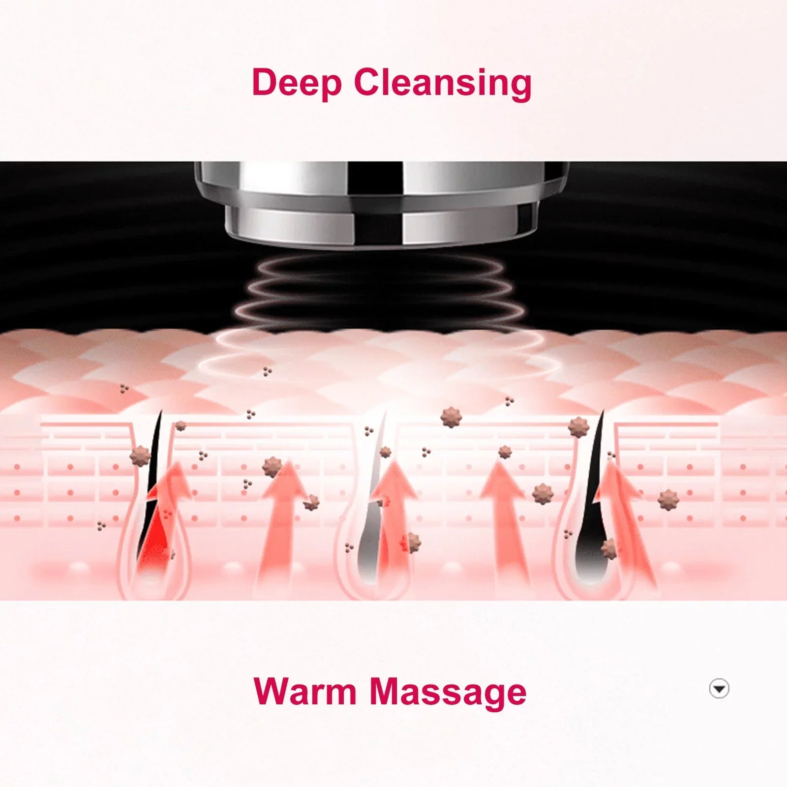 Massager Import Eye Cleansing Instrument Care Deep Beauty Device Face Rejuvenation Lifting Light Therapy Skin Warm-sensing