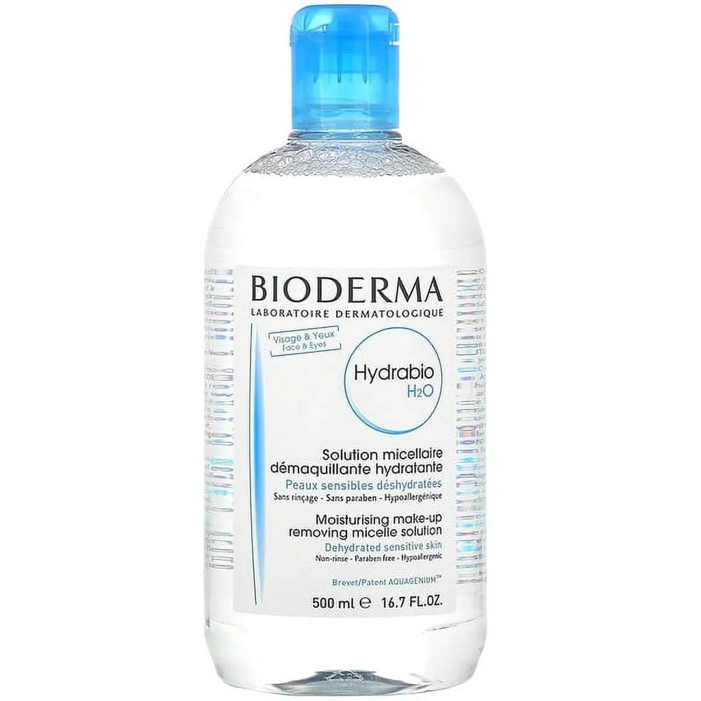 4 of Solution, Bioderma, Moisturizing H2O, MakeUp Removing oz Micelle 16.7 fl Hydrabio Pack