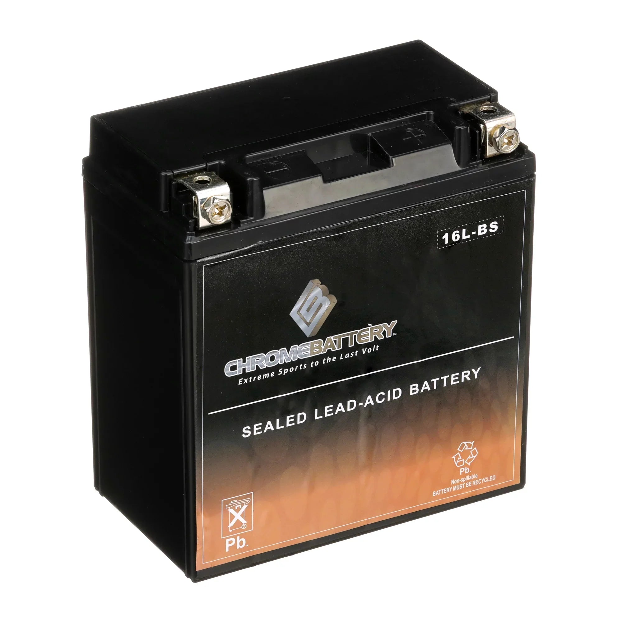 Chrome Cca) Battery 230 Sx Battery Jet Ah, for Kawasaki 12 Volts,14 (16l-bs Ytx16l-bs 87-'95 Ski Js650