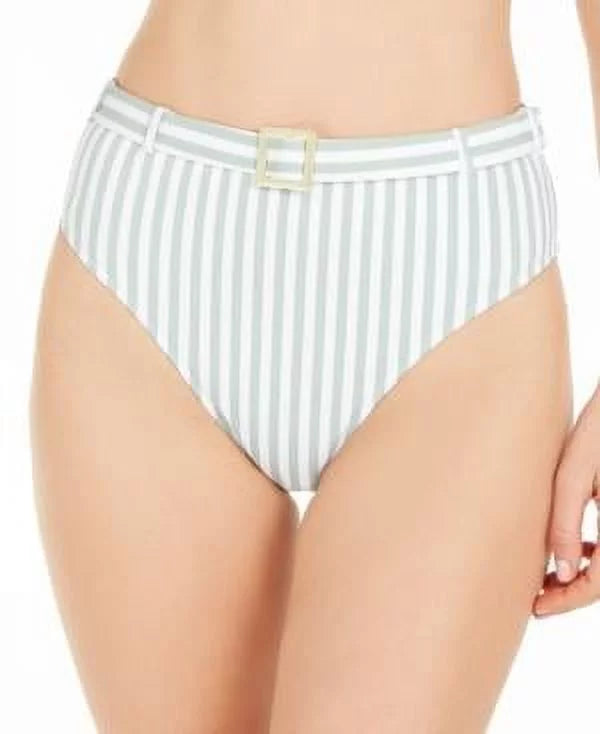 Bikini WeWoreWhat Small JADEITE Swim Bottom, Emily Striped US High-Waist