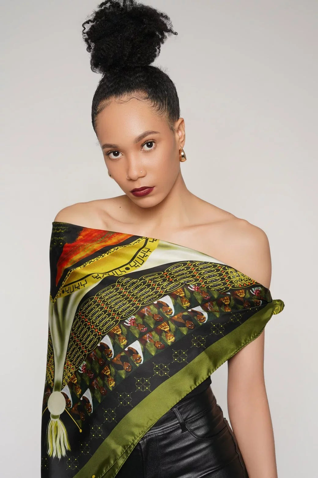 Queen of Mulberry Scarf Silk Sheba