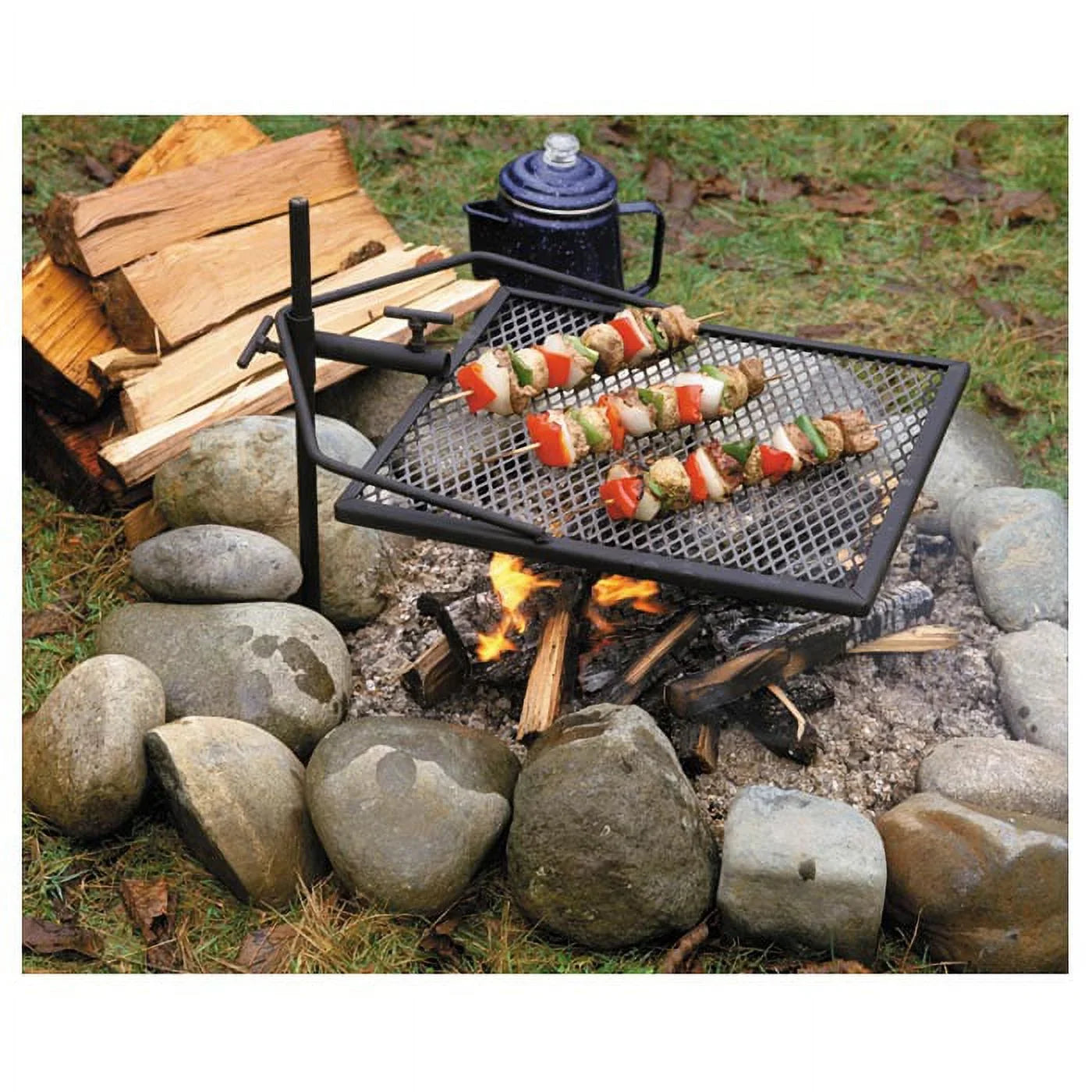 Steel Solid 148290 Adjust-A-Grill Grill Heavy-Gauge