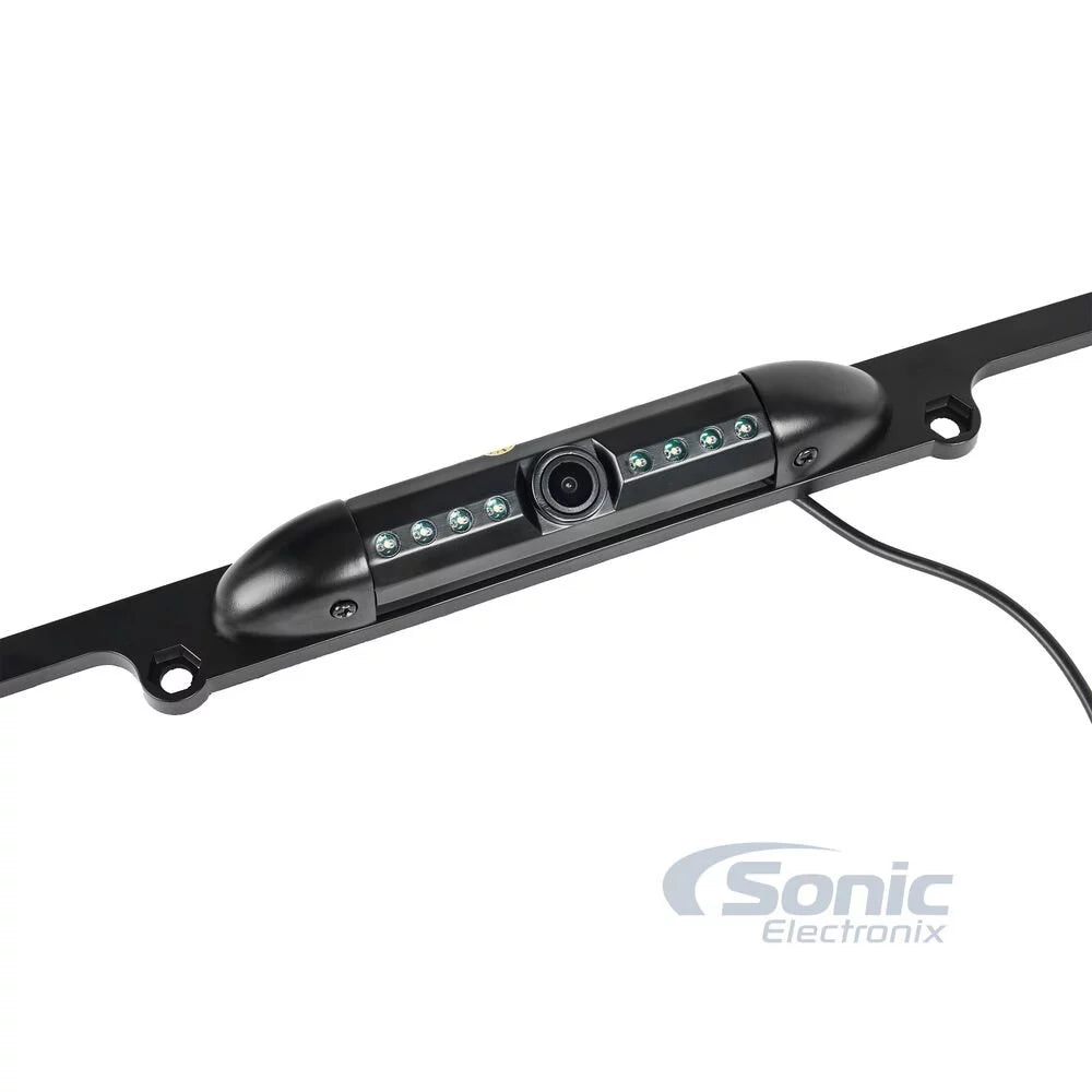 Belva License BLPCAM2 Camera Plate | Mounted Rearview Backup