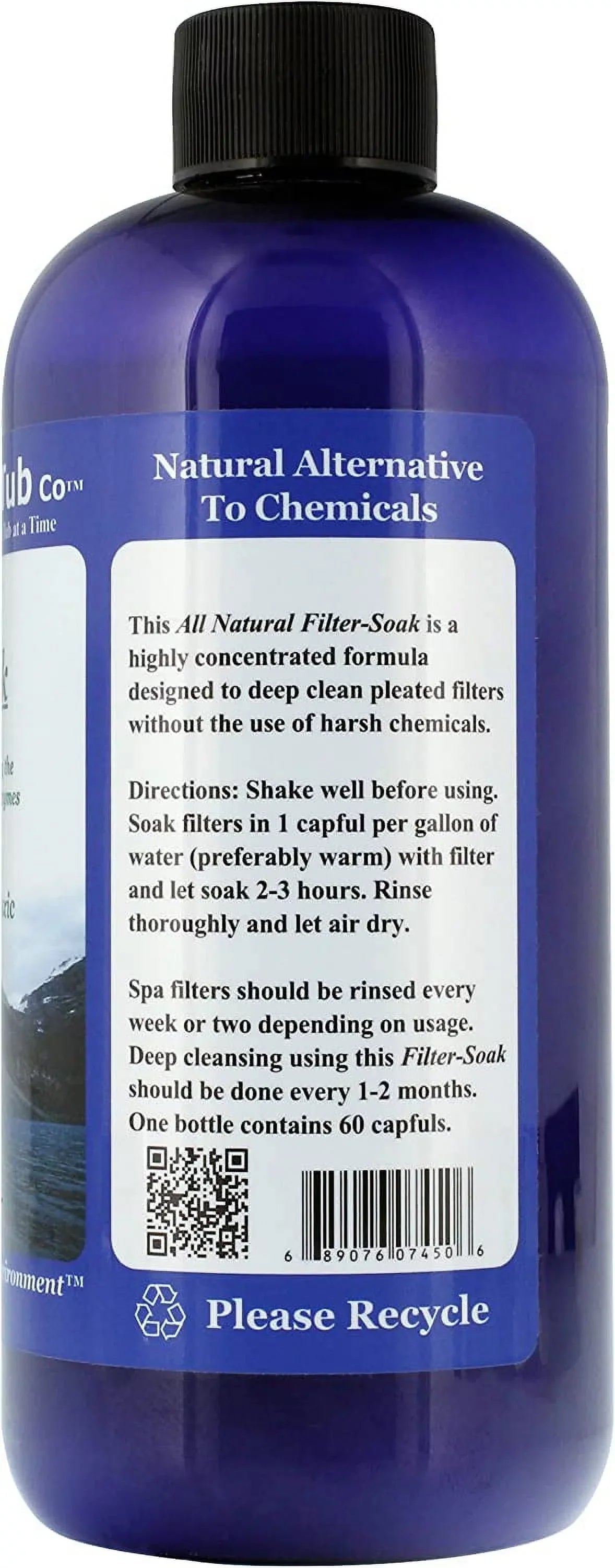 Company Tub soak the pool Natural and natural filters The it's Hot natural solution. all spa filter for