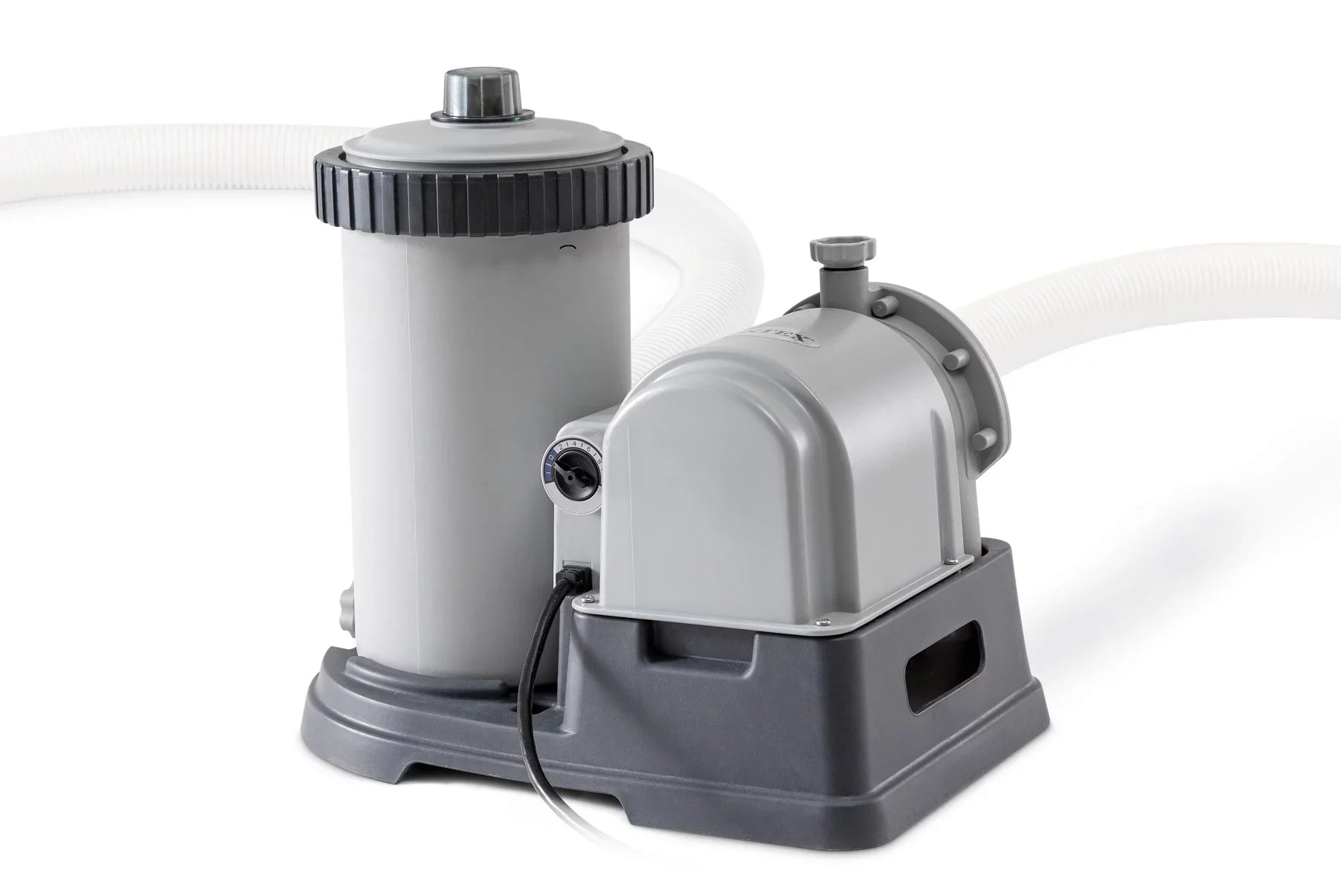 2500 Filter Pu... Ground Above Pump Clear Cartridge Intex GPH for Pools, Krystal