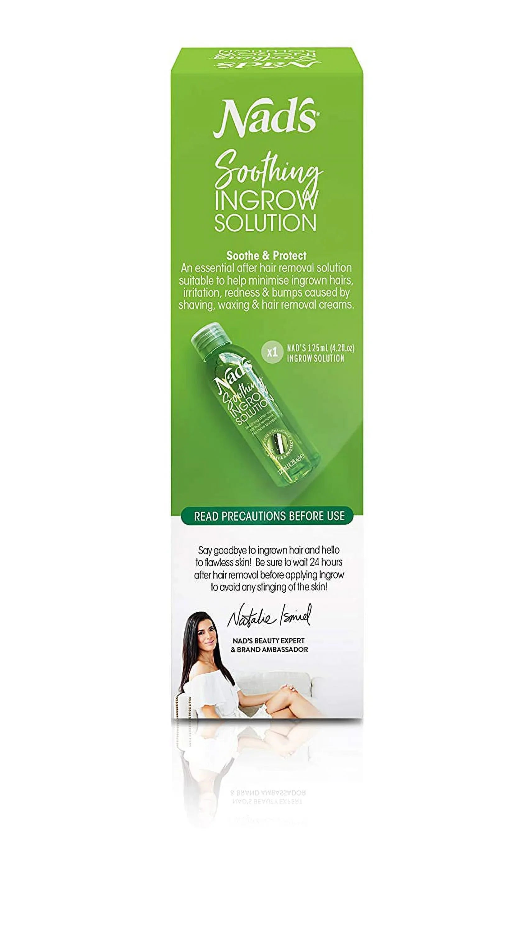 Solution - ml) Bumps Men & Shave, Ingrown Waxing, 4.2 Razor oz Serum After Treatment For Treatment Use Nad's & Cream (125 Hair Burn Women Razor