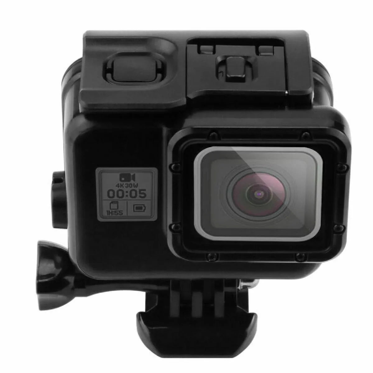 Set Diving Case Hoursing Touch Gopro Screen Waterproof 1 Backdoor Body For Hero Full 60M 5/6/7
