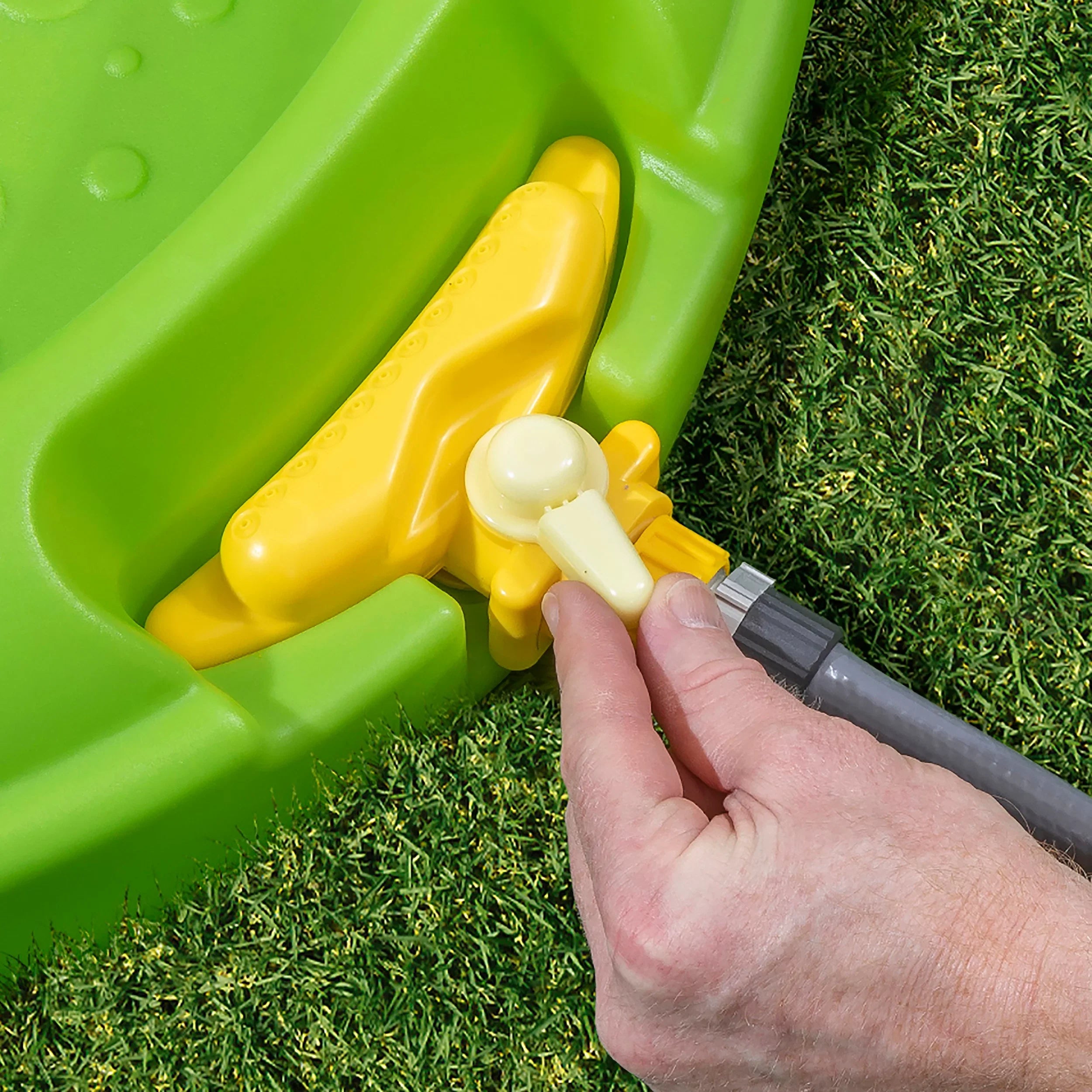 Toddlers for Plastic Pad Water Splash Step2 Green Playset Waterbug Outdoor