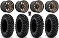 Wheels RZR Ranger 32" Tires Bronze Polaris XP XT PRO Sticky / XP XP 1000 / Fuel 15" Runner Warrior 900/1000