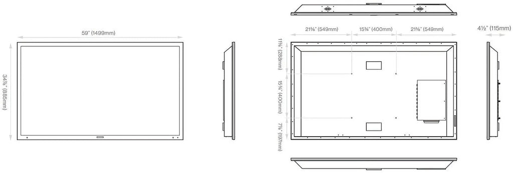 Epic 2 Coverage Series Furrion Outdoor Sun by TV Additional 4K Weatherproof Year Partial 65" Protect with an (2021) UHD FDUP65CBS
