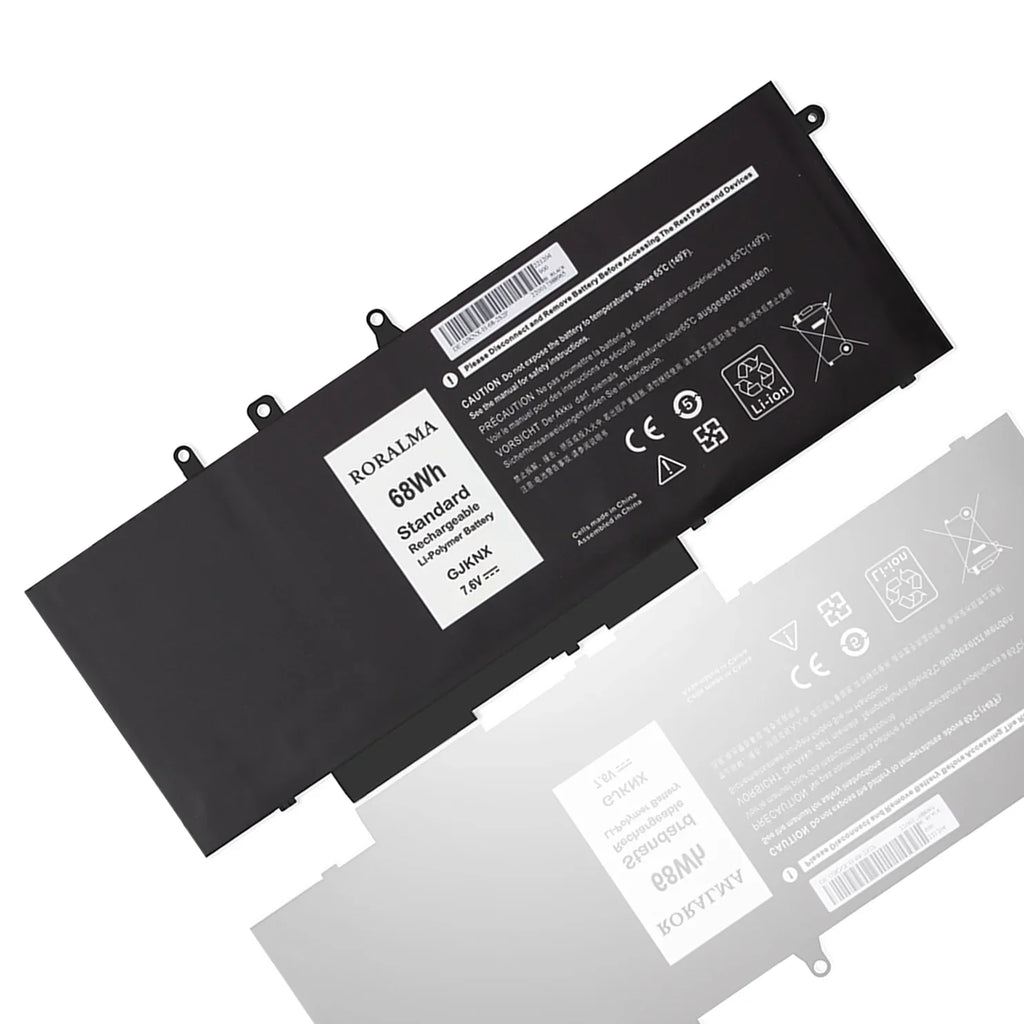451-BBZG 15 5YHR4 68Wh E5490 Dell Series Battery GD1JP E5590, Laptop DY9NT 5495 Precision 5591 Notebook 5491 5480 5490 Dell E5580 5488 for GJKNX 3530 5580 5590 5280 E5480 5288 Latitude 3520