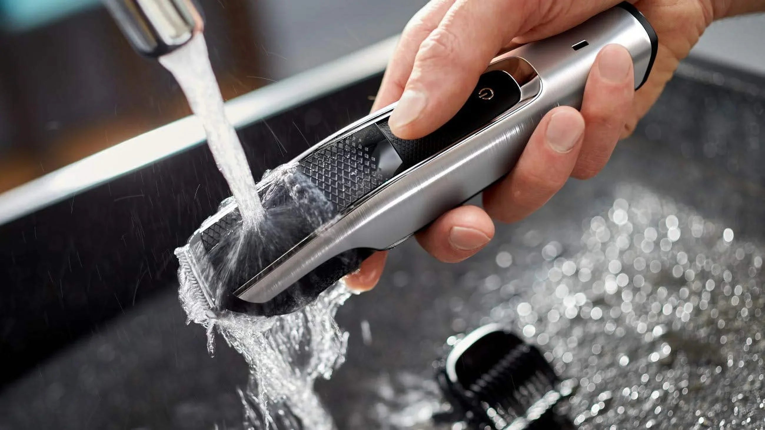 & Kit Beard Mustache Wet/Dry Norelco 5000 Multigroom Grooming Series Head Cordless Turbo-Powered All-in-One Trimmer
