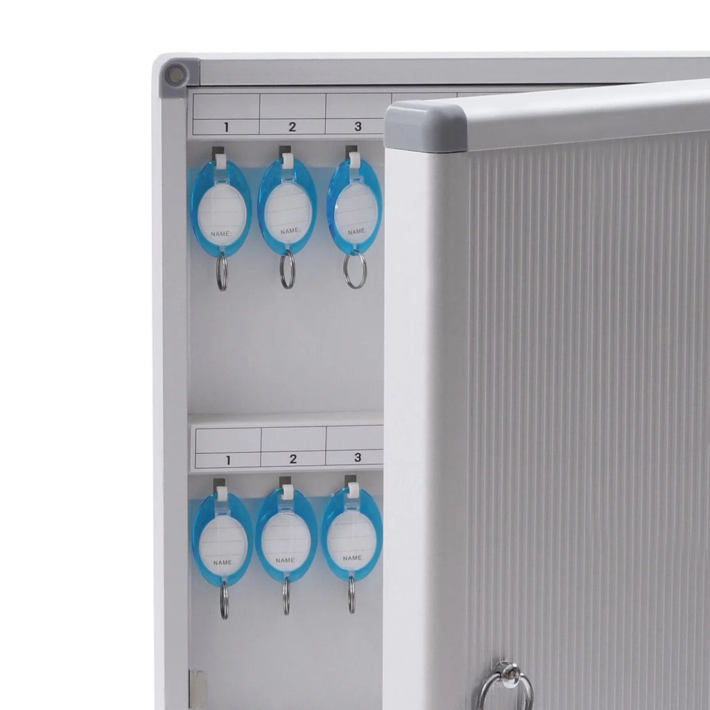 Box Wall Organizer Silver Box Cabinet Key Lock Key Mount Cabinet 96 Safe Storage