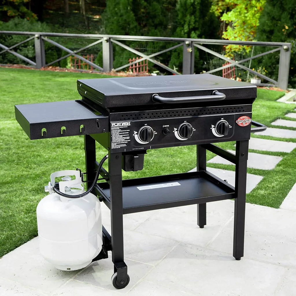 Iron Burner Griddle Char-Griller 3 Flat