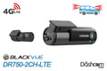 & Dual BlackVue Rear Cam DR750-2CH-LTE Front 4G-LTE Dash Lens w/ BlackVue Memory + Card Built-In 256GB