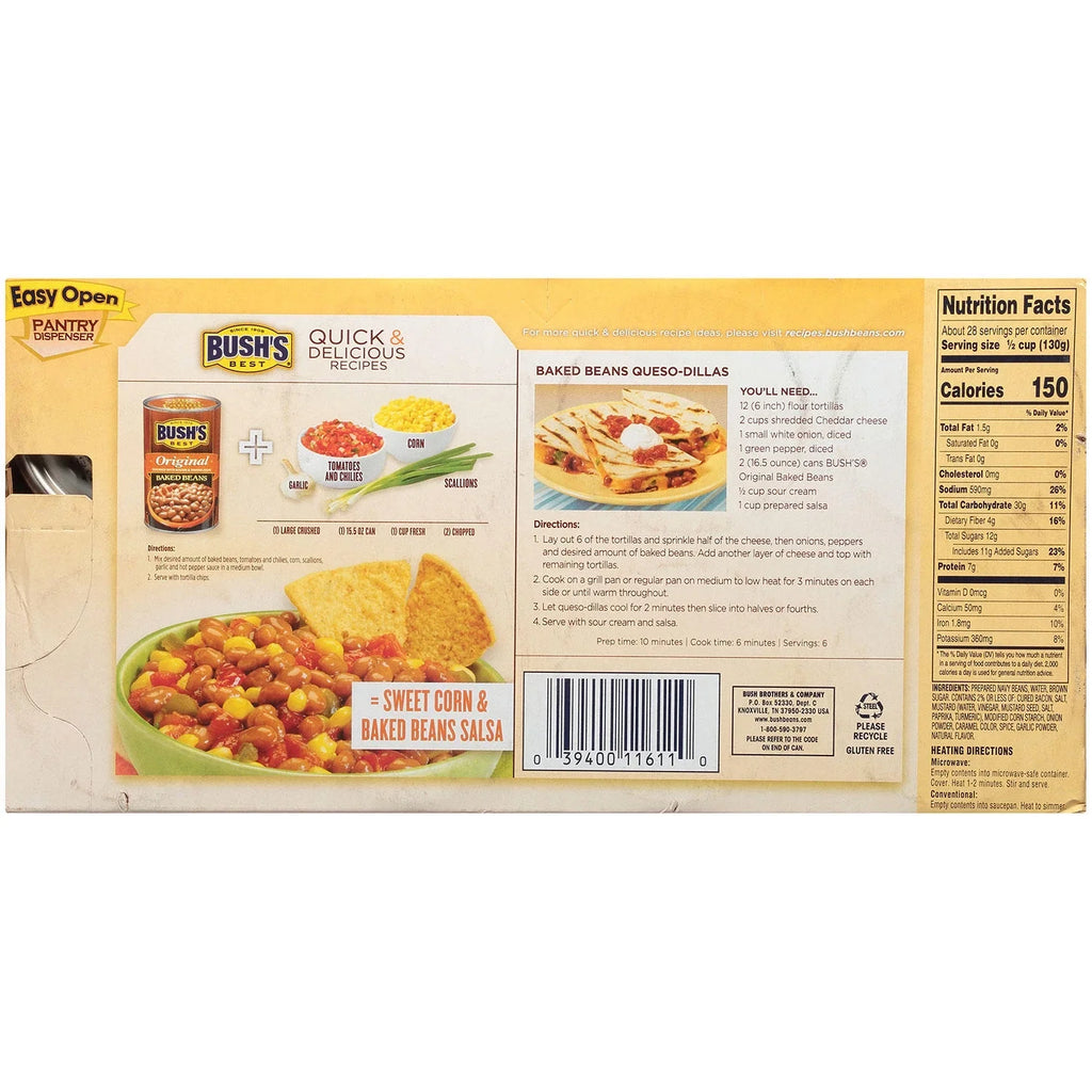 Original Baked Ct.) (16.5 Beans Bushs 8 Oz,