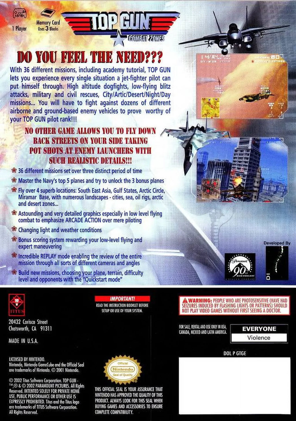 and Top Gamecube Zones Combat Box Item Gun