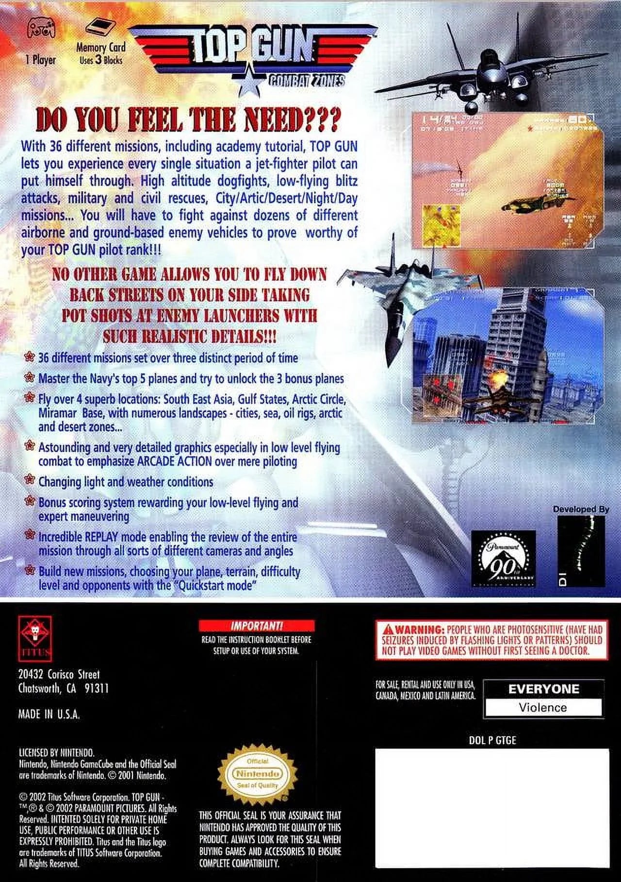 and Top Gamecube Zones Combat Box Item Gun