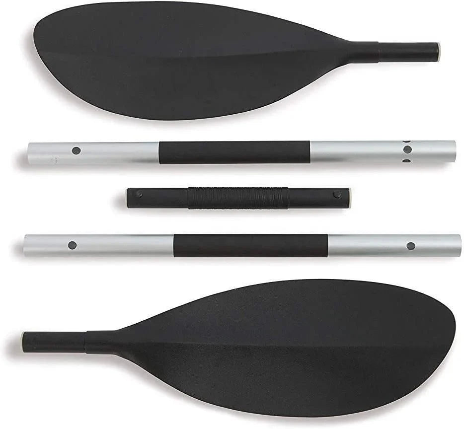 68307EP 400lb Aluminum K2 Pump PVC 2-Person Includes – – Inflatable – Adjustable Oars Kayak – SuperStrong Backrest YUNWEN 86in High-Output Explorer Seats and Capacity Set: with Weight Deluxe