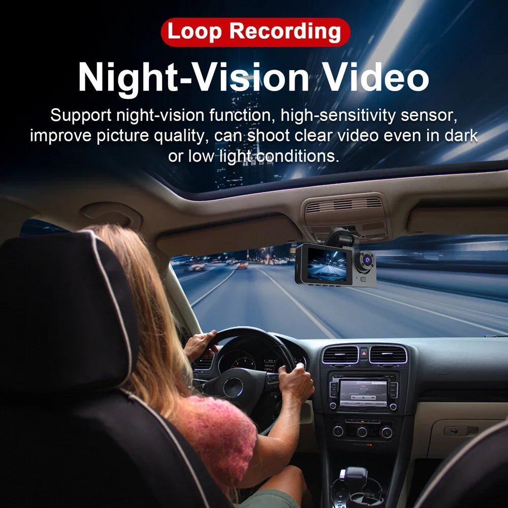 Camera Camera Inside 2 Camera,1080P Screen Dash Camera HUIOP Rear One-Key Inch Dash DVR Camera Loop Inside Lock Motion Motion Nebublu One-Key Inch Dash Dashcam QISUO Camera Screen Rear Inch Rear 2 2
