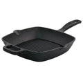 Grill Oster Spouts Inch Pouring with Iron Cast Castaway 10 Square Pan