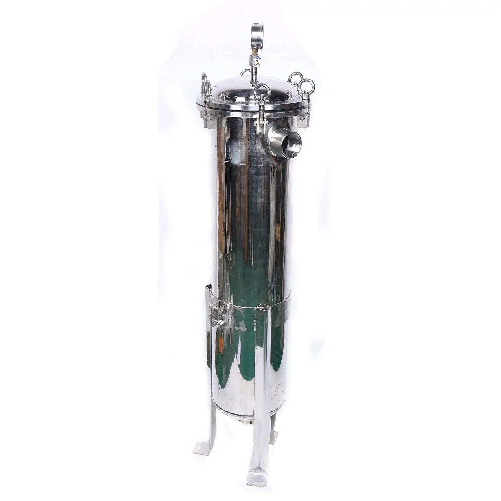 Bag Steel Filter Housing Fluid 2" Stainless Filter Filter Pressure 150PSI Industrial