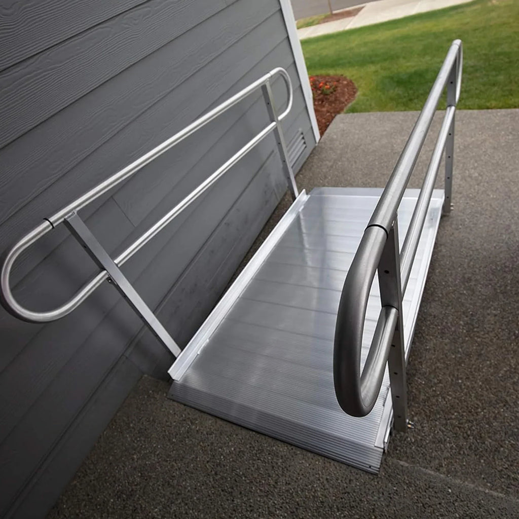 Line Ramp 5 3G Handrails EZ-ACCESS Foot w/2 Portable Wheelchair GATEWAY