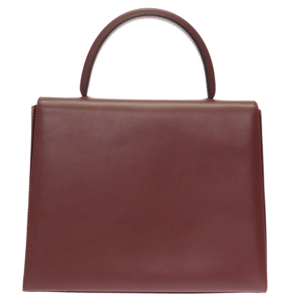red Pre-Owned leather bordeaux Cartier handbag must (Good) line