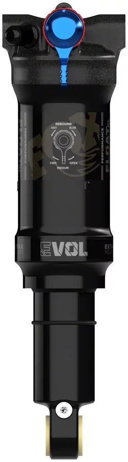 40 EVOL Adj, 3-Position Performance SV, Rear Float Metric, Black mm, Trunnion FOX - 165 Shock SL x