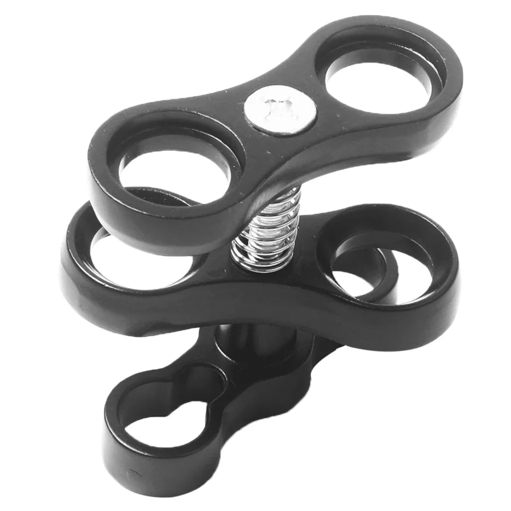 Lights Butterfly Pack Arm Set Scuba Dive Diving Clamps Camera Clips 4 Flashlight