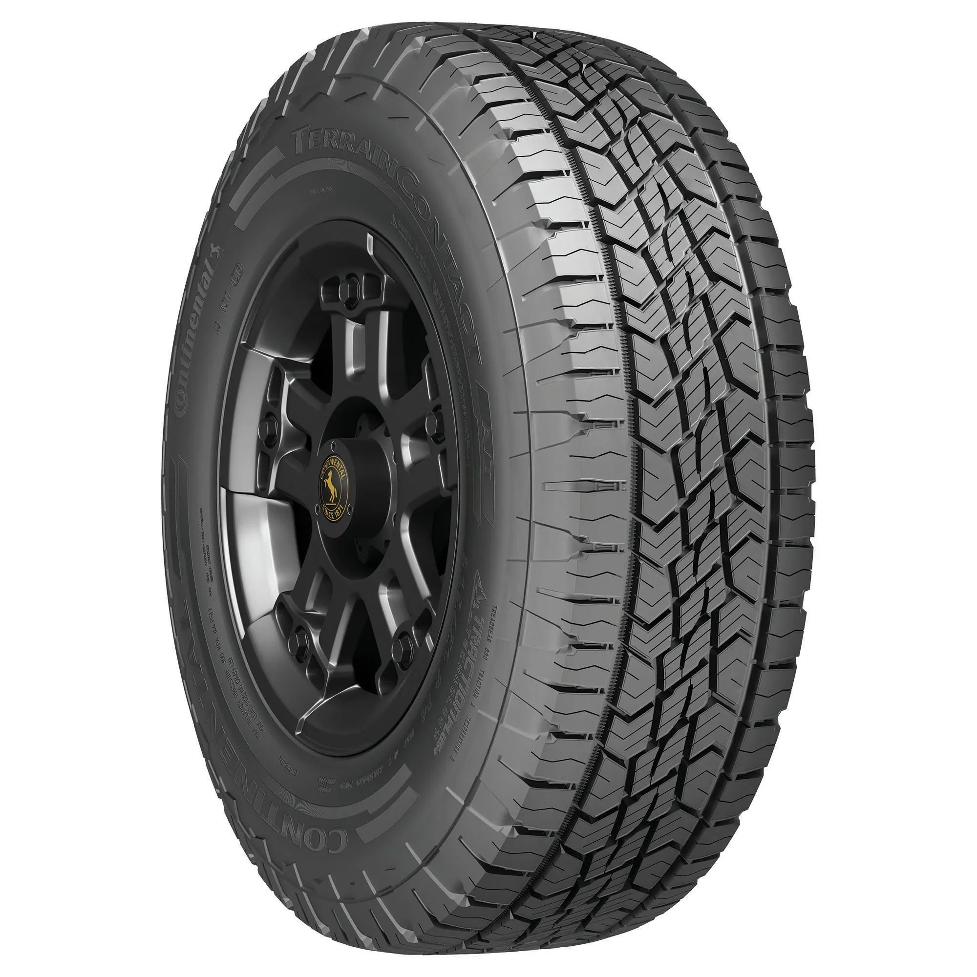 265/65R18 114T TerrainContact Terrain Continental Tire All Truck A/T Light