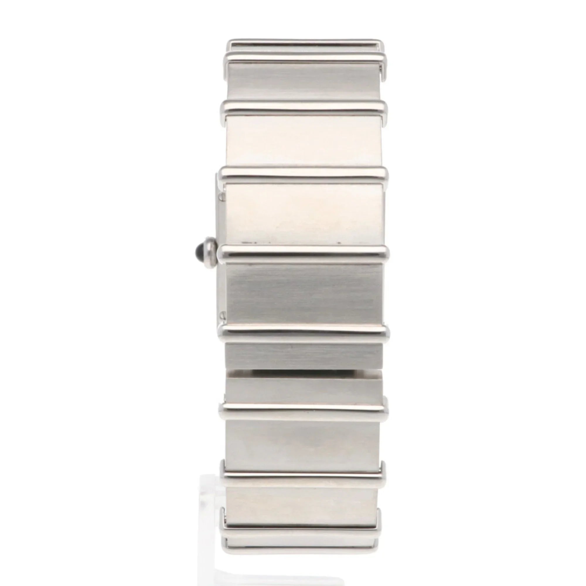 Wakeari CHANEL Pre-Owned Steel Quartz Watch Non-Waterproof (Fair) Stainless Mademoiselle Ladies