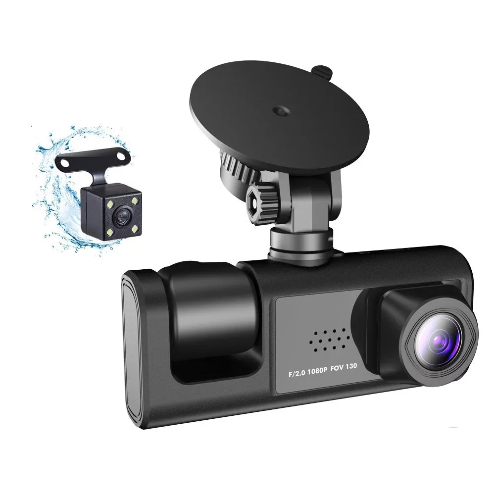 ammoon 3 Clear Dash for Safety Cam Camera WiFi, Video Auto Car Driving Recorder with