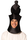 One Size, R1309-OS Costume, Halloween Adult Ultimate Mask BlackBishopChessHeadpiece Imposta Deluxe Rasta