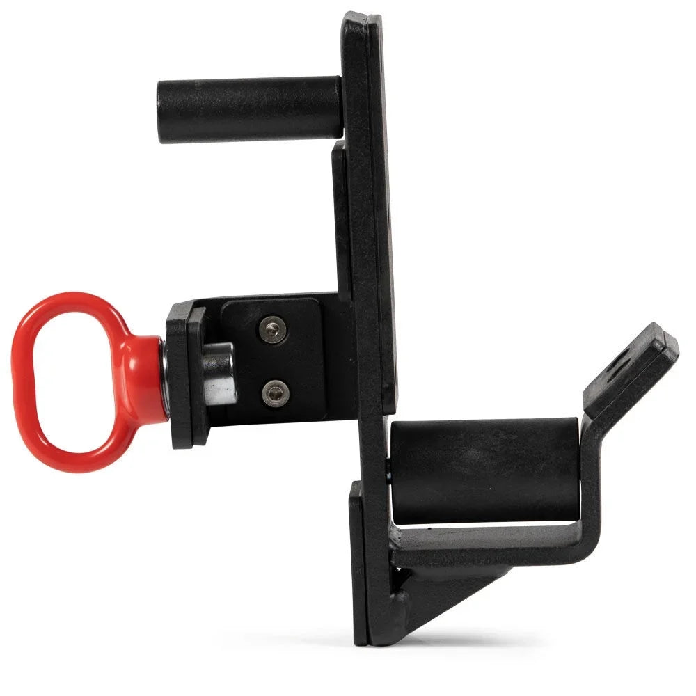J-Hooks, Tubular Steel Capacity, Style Roller LB Series Fitness UHMW Plastic, J-Hook Titan 2” 2,000 Rack Fits 2” T-2 Mounted, x