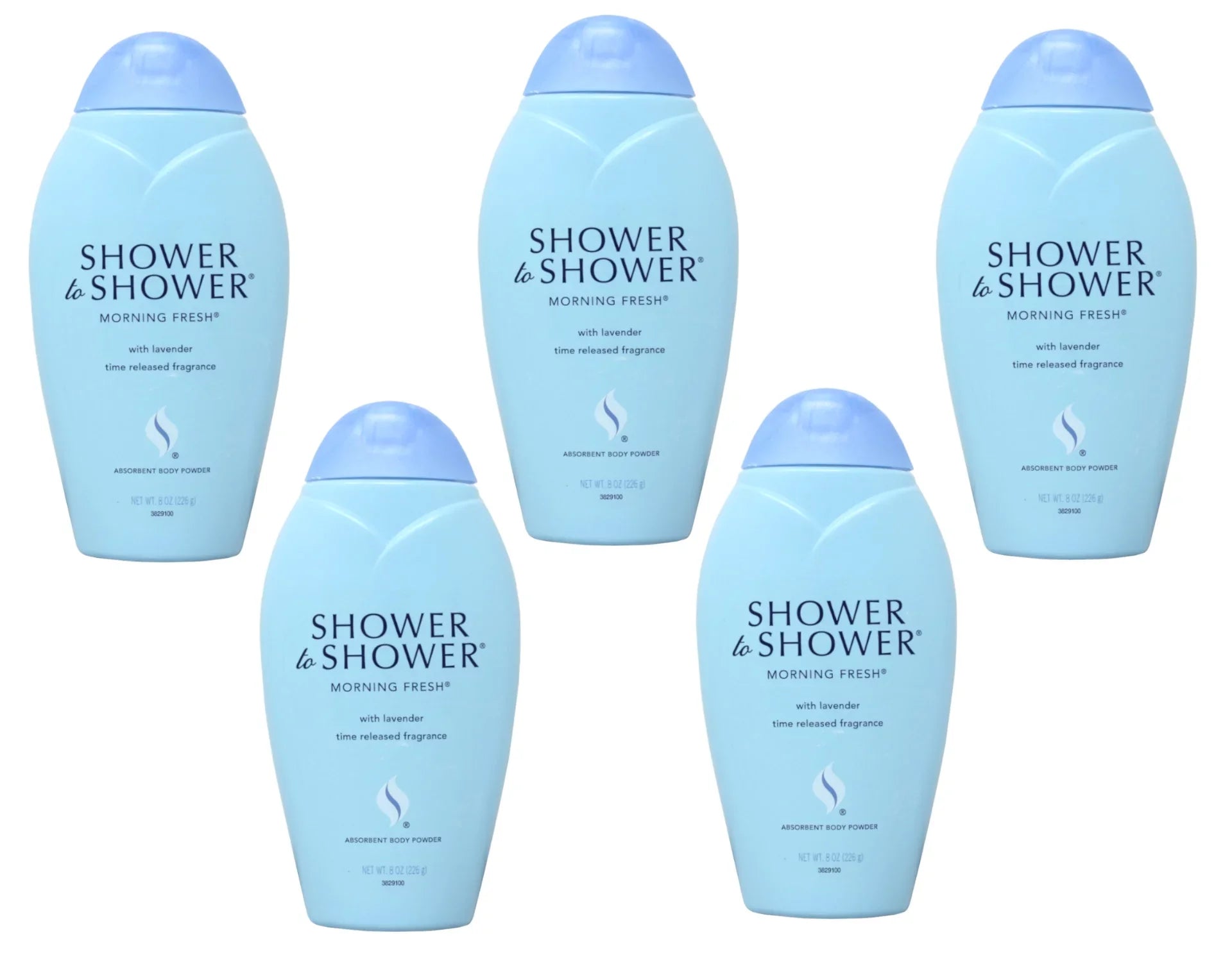 Shower oz Body Morning Powder Pack - 5 8 To Absorbent Each Shower Fresh
