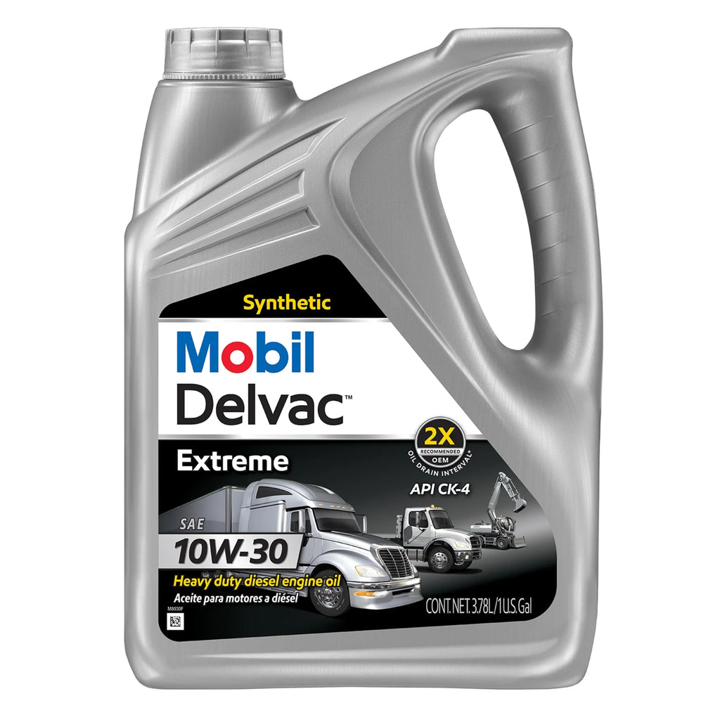 Gal 1 10W-30, Mobil Heavy Diesel Full Synthetic Extreme Delvac Duty Engine Oil