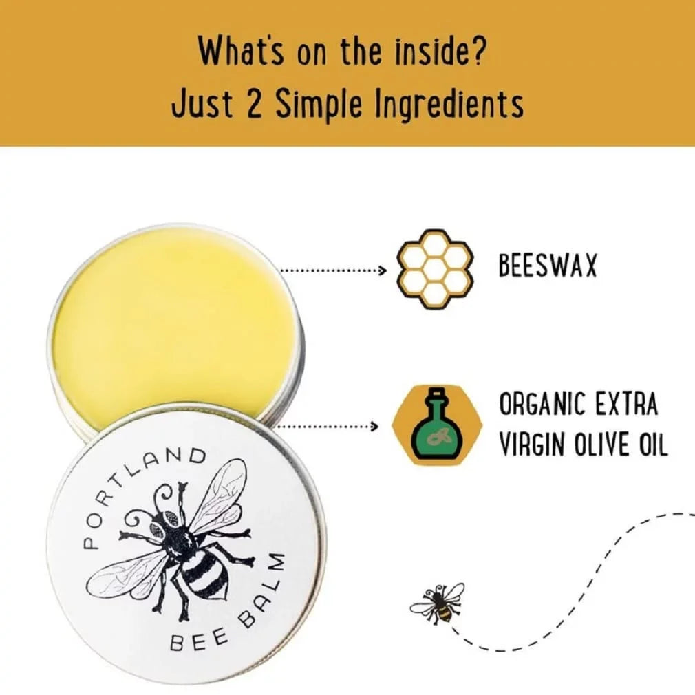 Natural All Bee Salve (Pack of Balm Simple 3) Handmade Portland