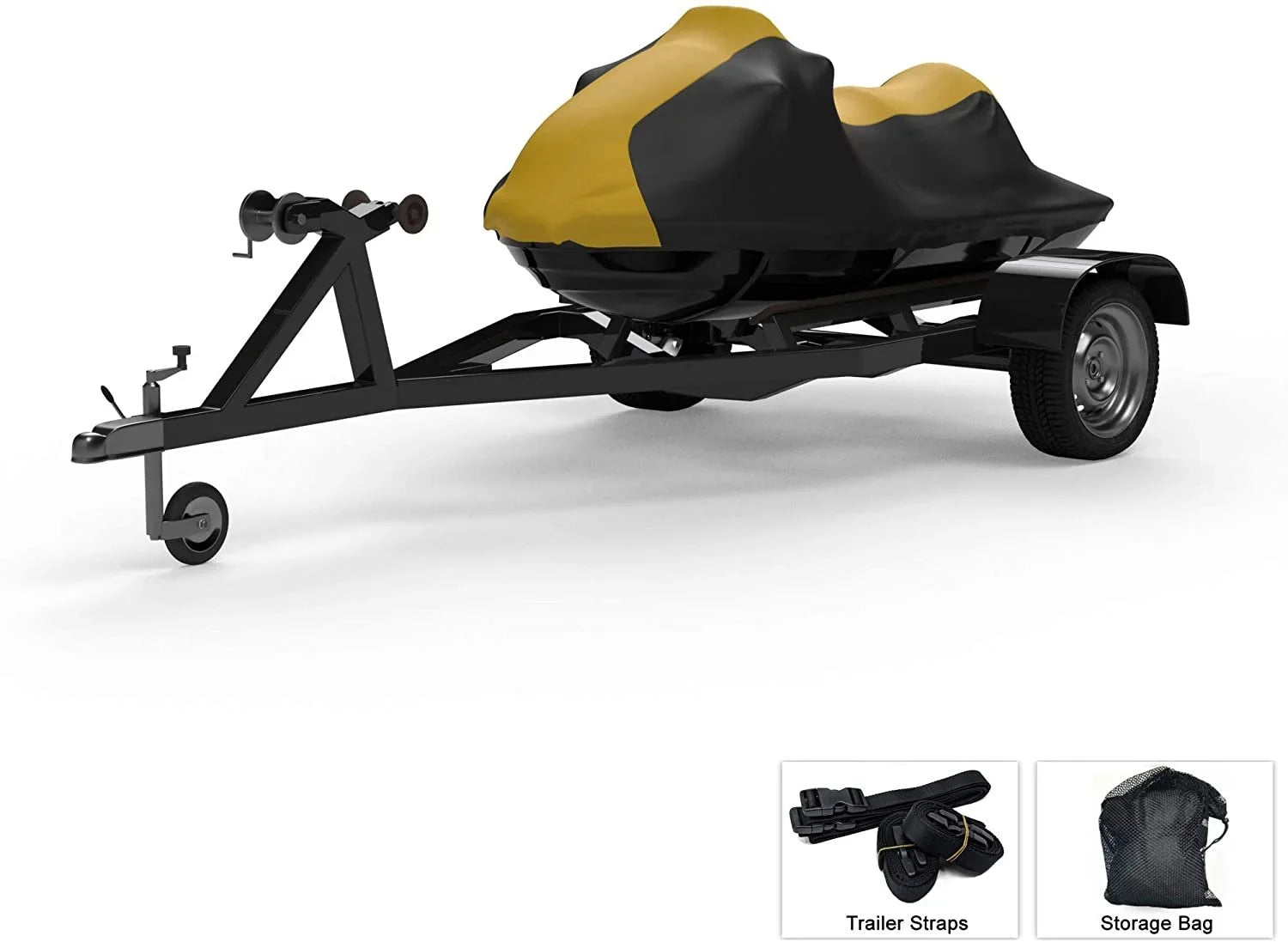 EXR Protects 2021 Includes Bag from Trailer Rays, All More! Yamaha Straps Storage Color - Weatherproof Ski Rain, Jet for and - Sun, - UV Trailerable Weather Covers - and Yellow/Black