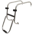 Boarding Folding 49503 Ladder Basscat Steel Boat | Polished Stainless 2-Step