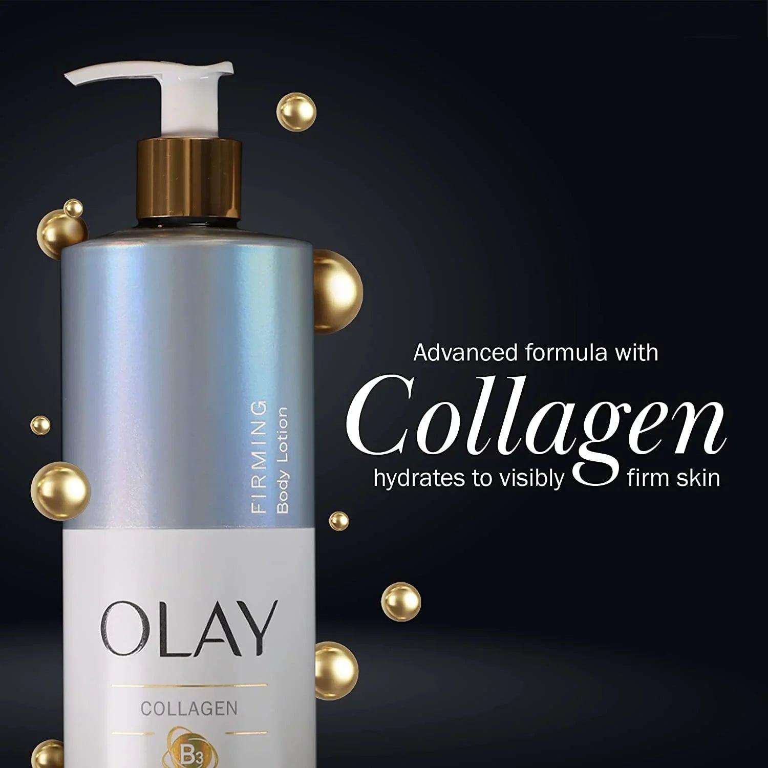 17 Oz (Pack Of Lotion Collagen, Fl Hydrating With 4) Olay Body Firming Pump, &