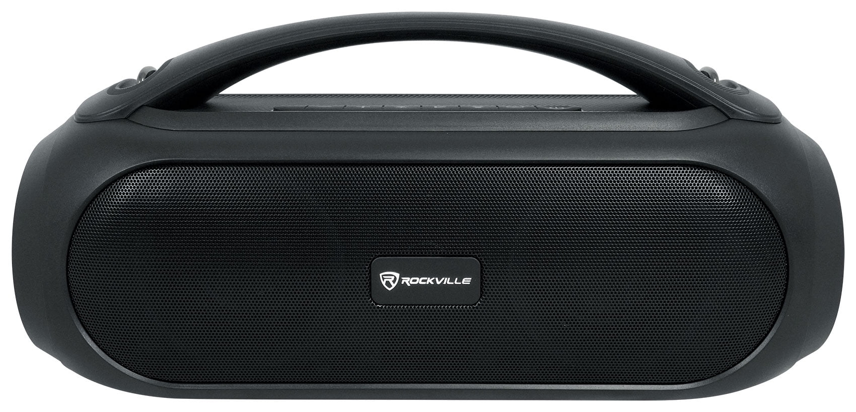 Bluetooth w/Wireless Link BASS (2) MAX LED Speakers Portable Rockville PARTY GO