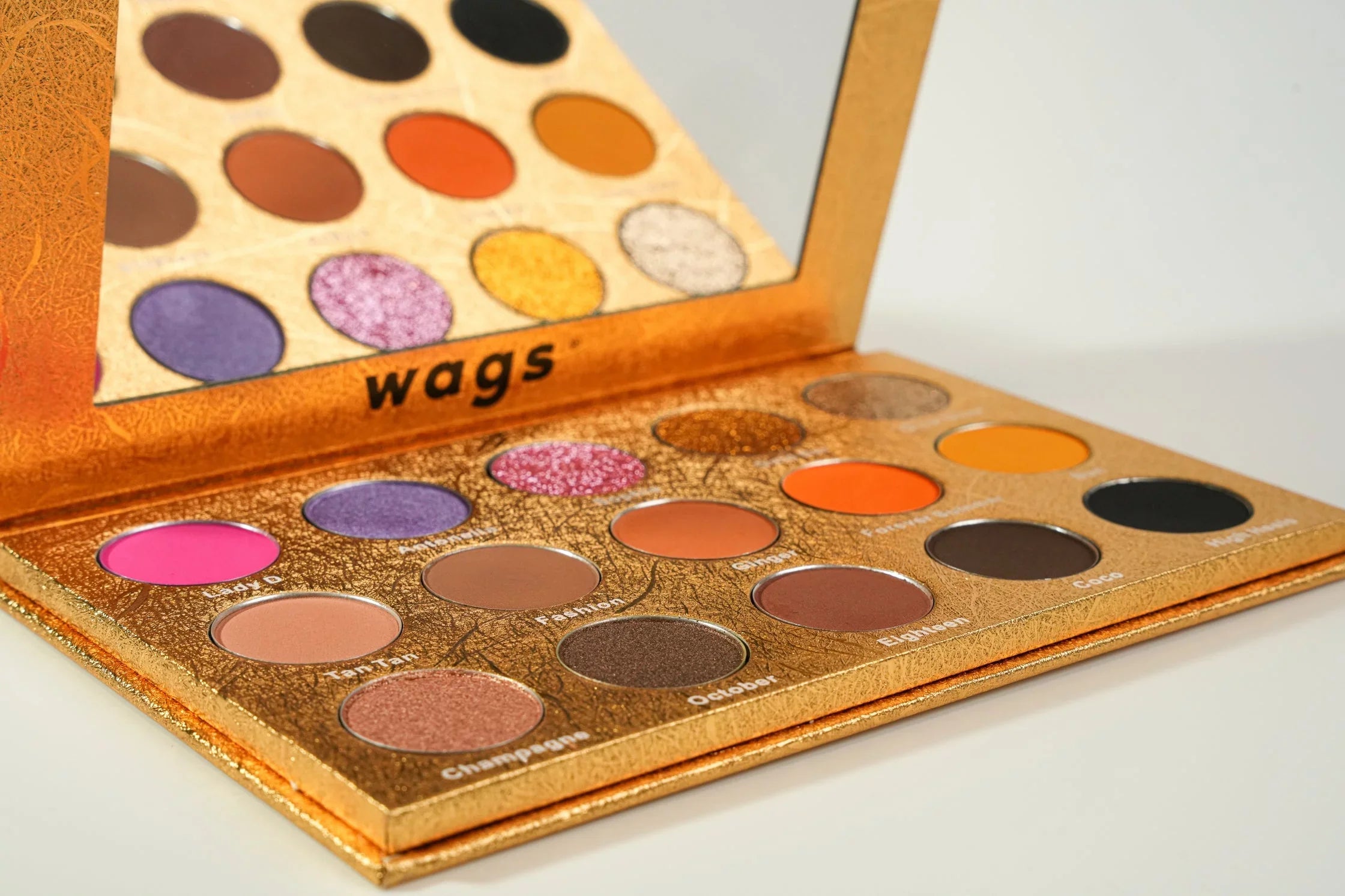 Vibrant Matters Eyeshadow Palette, Palette, Wags Colors and Gold High Pigmented Summer