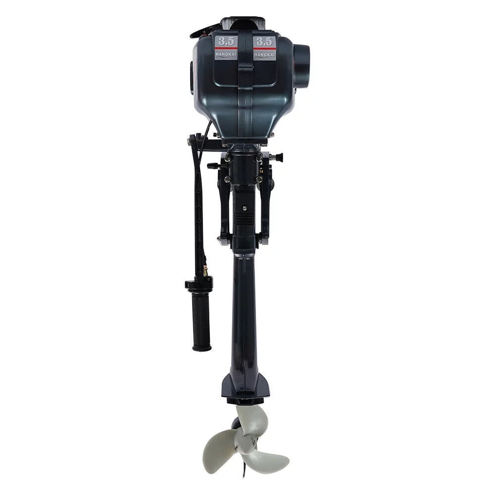 H Outboard 3.5HP / 2-Stroke System 10 Fishing Km Petrol Boat Motor CDI Engine
