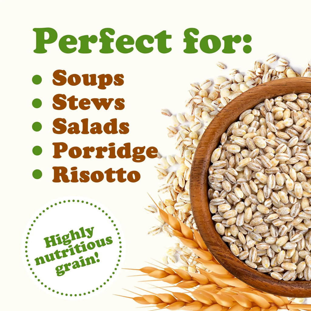 Vegan, Pearled Pounds Live by Raw 15 — Food to — Barley, Kosher,