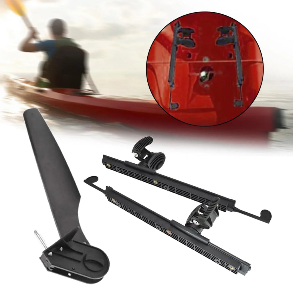 Brace Kayak Boat Pedals kesoto with Boat Watercraft Rudder Fishing Tail Canoeing Rudder Marine Accessories Foot Foot for Kayak Pegs