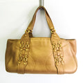 Gold (Good) Women's Leather Haan Handbag Cole Pre-Owned